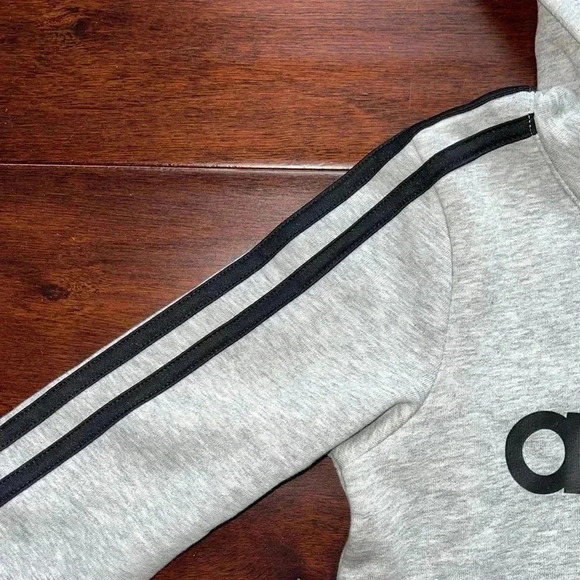 Adidas Boys Bold 3-Stripes Pullover Hoodie​​ - Picture 5 of 13